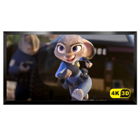 经科JK画框投影幕布投影机小边框H3-FL/W2正投软幕80寸16:9