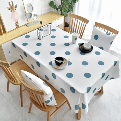 桌布书桌学生北欧布艺餐桌布现代简约棉麻长方形家用茶几桌垫