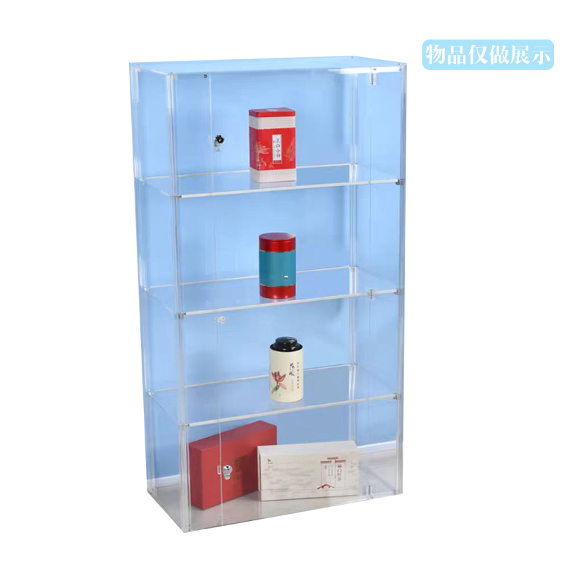 汉诺鑫威亚克力4层收纳柜展示柜