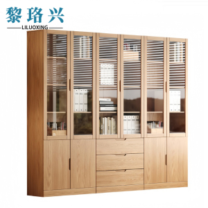 黎珞兴储物柜2.2米六门(带抽屉)台