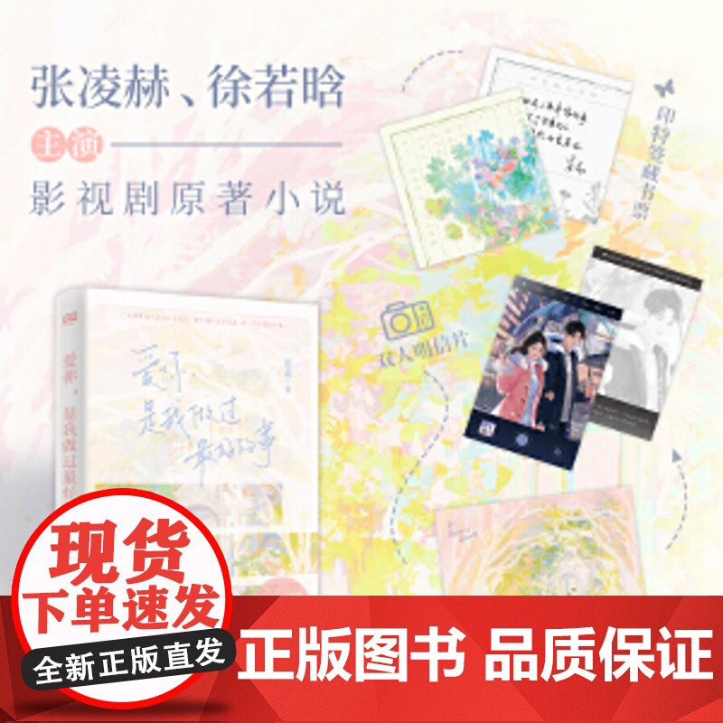 爱你,是我做过的事 张凌赫徐若晗主演影视剧原著言情小说正版 人气作者笙离治愈浪漫代表作世界上最幸福的莫过于你爱的人