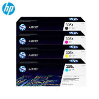 惠普(HP)305A CE410A-3A 硒鼓原装四色套装 适用HP M351a/M451dn/M451nw/M375n