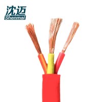 沈迈 铜芯硅橡胶耐高温电缆 YGCR-3*2.5mm²/米