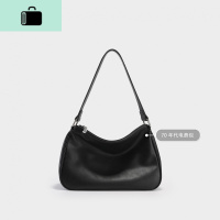 70年代电费包 腋下包法棍包单肩包大容量女2020新款潮NEW LAKE 黑色女士单肩包