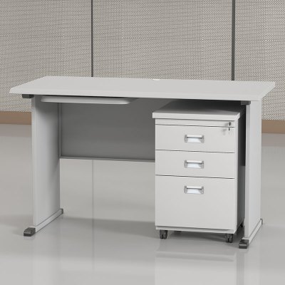 臻远ZY-GZZ-13钢制办公桌职员桌员工桌学生写字台1.2米G款