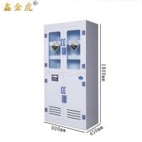 鑫金虎药品柜4门PP柜试剂柜BX13 900*450*1800mm