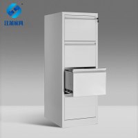 江莱钢制卡箱办公柜 四斗卡箱 460*620*1330/JL-W19/台