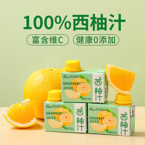 稼乐碧林果汁 西柚汁100mL*24盒