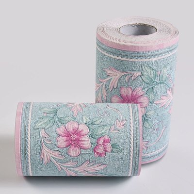 美帮汇腰线踢脚线pvc厨房卧室客厅卫生间瓷砖装饰贴纸墙边壁纸自粘墙纸