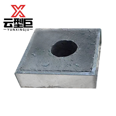 云型巨 警冲标水泥底座 水泥底脚底座 350*350*90mm 单位:个