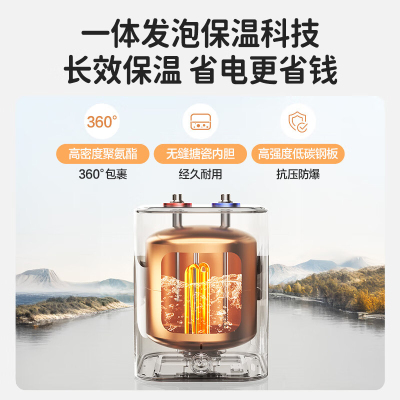 万和(Vanward)小厨宝 电热水器家用储水式 一级能效 4大防护 小体积热水E6.6-M3mini-18 6.6L