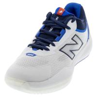 新百伦(New Balance)男士专业网球鞋FuelCell缓震运动鞋白蓝拼色