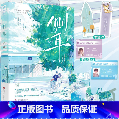 [正版] 侧耳 小说 木甜 1本完结+新番外 双向救赎久别重逢青春言情文学校园爱情暗恋文小说实体书籍