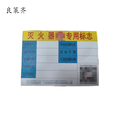 良策齐标识普通不干胶100*100mm张