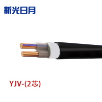 新光日月 交联聚乙烯绝缘电力电缆YJV(2芯)10平方/每米