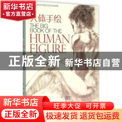 正版 人体手绘 朱海辰,赵熙译 人民美术出版社 9787102072722 书