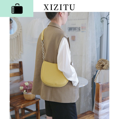 奶色包包女今年流行的腋下包日韩夏天大容量百搭链条斜挎单肩包NEW LAKE女士单肩包
