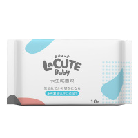 苏宁宜品 x乐可爱婴儿手口柔湿巾10片启封装