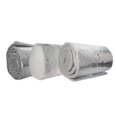 铁工邦 陶瓷纤维毯防火棉保温防寒棉 0.61米*3米*50mm单面铝箔 卷