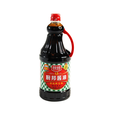 厨邦酱油1.63L特级鲜生抽黄豆酿造美味鲜酱油调味品家用厨房调料1630ml