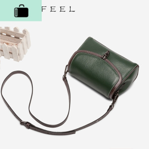 头层牛皮小包包女2019新款斜挎女包2020上新时尚单肩百搭潮NEW LAKE女斜挎包