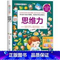[正版]思维力3-4-5-6岁 儿童益智注意力观察记忆力智力开发大脑思维书籍走全脑学前培养孩子宝宝大冒险连线书幼儿
