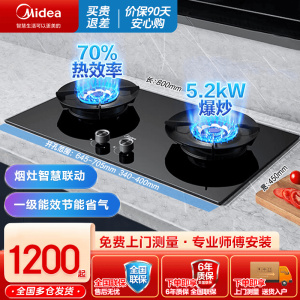 美的家用台式嵌入式燃气灶猛火灶天然气灶具Q529L