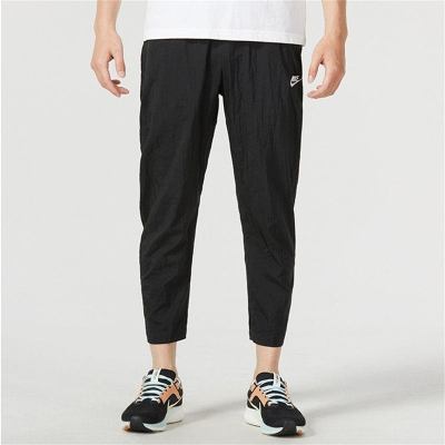 NIKE耐克长裤运动休闲舒适梭织男裤FB7407-010 D