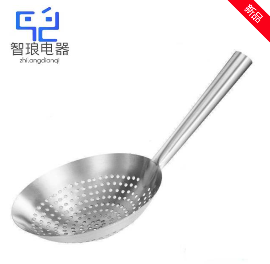 万允 加厚304不锈钢漏勺 28cm/个