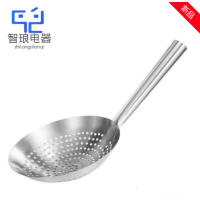 万允 加厚304不锈钢漏勺 28cm/个
