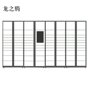 龙之腾智能快递柜小区快递自提柜派件柜室外寄存柜信报箱储物柜一主三副83格