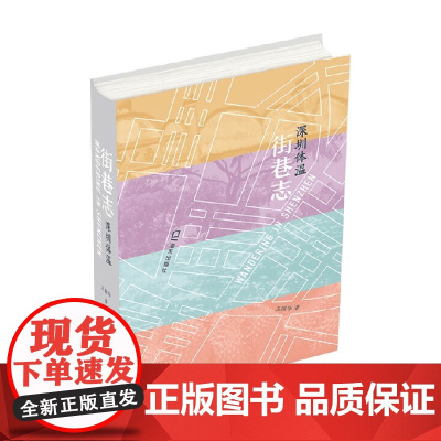 街巷志 深圳体温 王国华 著 文学