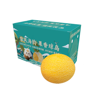 礼盒装[苏鲜生]黄金蜜瓜 净重7.5斤 3-5个 冰淇淋新鲜水果当季哈蜜瓜