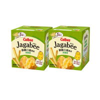 Calbee牌佳可比淡盐味薯条(膨化食品)-75克*2盒