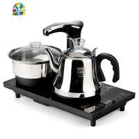 电茶炉全自动上水玻璃电热水壶烧水壶泡茶器煮茶器套装家用不锈钢 FENGHOU 全自动黑色(桶装水款)主机尺寸20*37