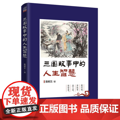 清华正版 三国故事中的人生智慧 清华大学出版社 陈树文 三国演义 谋略 研究 三国故事 人生智慧