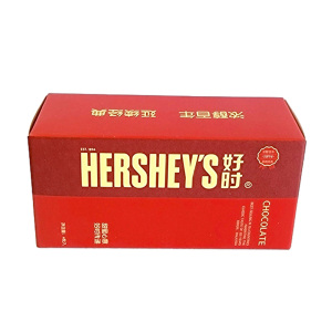 好时牛奶巧克力排块4-8颗红色纸盒装婚庆结婚喜糖满月诞生礼盒装