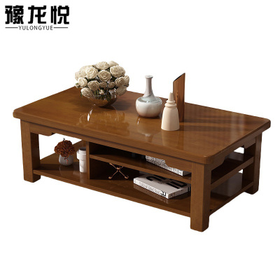 豫龙悦实木茶几