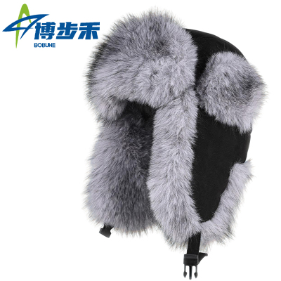 博步禾 火车头帽 黑色 顶