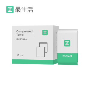 最生活一次性 压缩 毛巾(1盒10条)A-1213