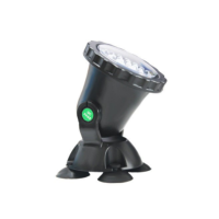 鱼池七彩小射灯水池灯水下灯低压防水射灯鱼缸水景灯喷泉灯假山灯