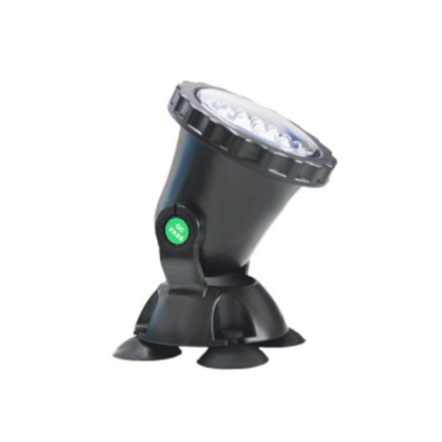 鱼池七彩小射灯水池灯水下灯低压防水射灯鱼缸水景灯喷泉灯假山灯