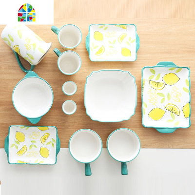 二人食创意西式陶瓷餐具套装 家用早餐盘碗碟汤碗 结婚礼品碗盘 FENGHOU 喜庆吉红(圆碗) 12件