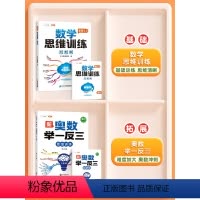 [思维进阶]新奥数举一反三?数学思维训练 小学三年级 [正版]斗半匠小学奥数举一反三数学思维训练三年级上册启蒙竞赛拓展题