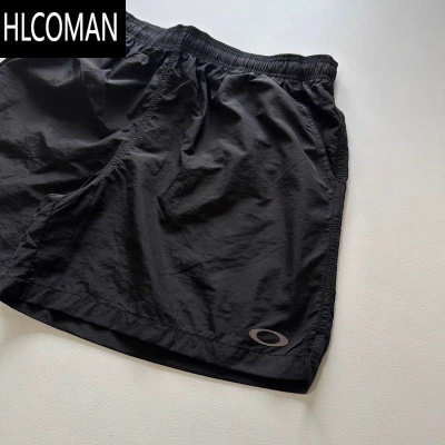 HLCOMAN夏季新款0AKLEY基础休闲直筒短裤23ss男士运动旅行轻薄透气五分裤