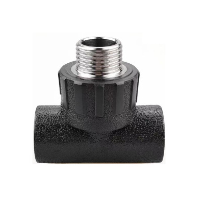 伟鹏双兴 PE外丝三通 PE25螺纹3/4(6分) 个