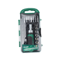 长鹿 30件螺丝批套筒棘轮组套 30PCS