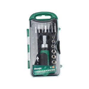 长鹿 30件螺丝批套筒棘轮组套 30PCS 30PCS