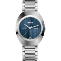 RADO(腕表)男士自动机械腕表mm防水米精钢表壳蓝 dial夜光指针