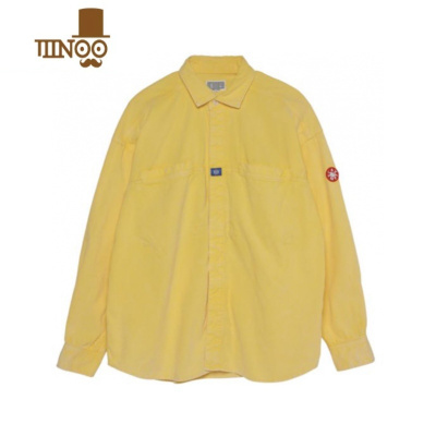 YANXULIFE Cavempt C.E 日系潮牌 水洗灯芯绒外套CE长袖标衬衫男女